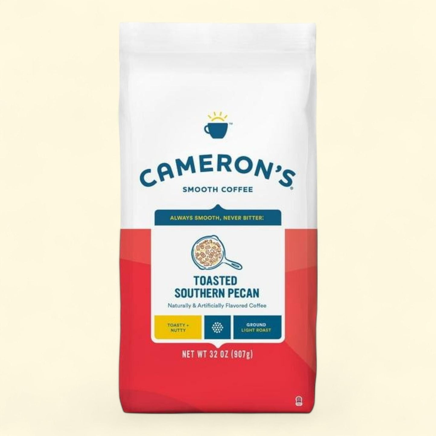 Cameron's Ground Coffee, Toasted Southern Pecan 32 oz