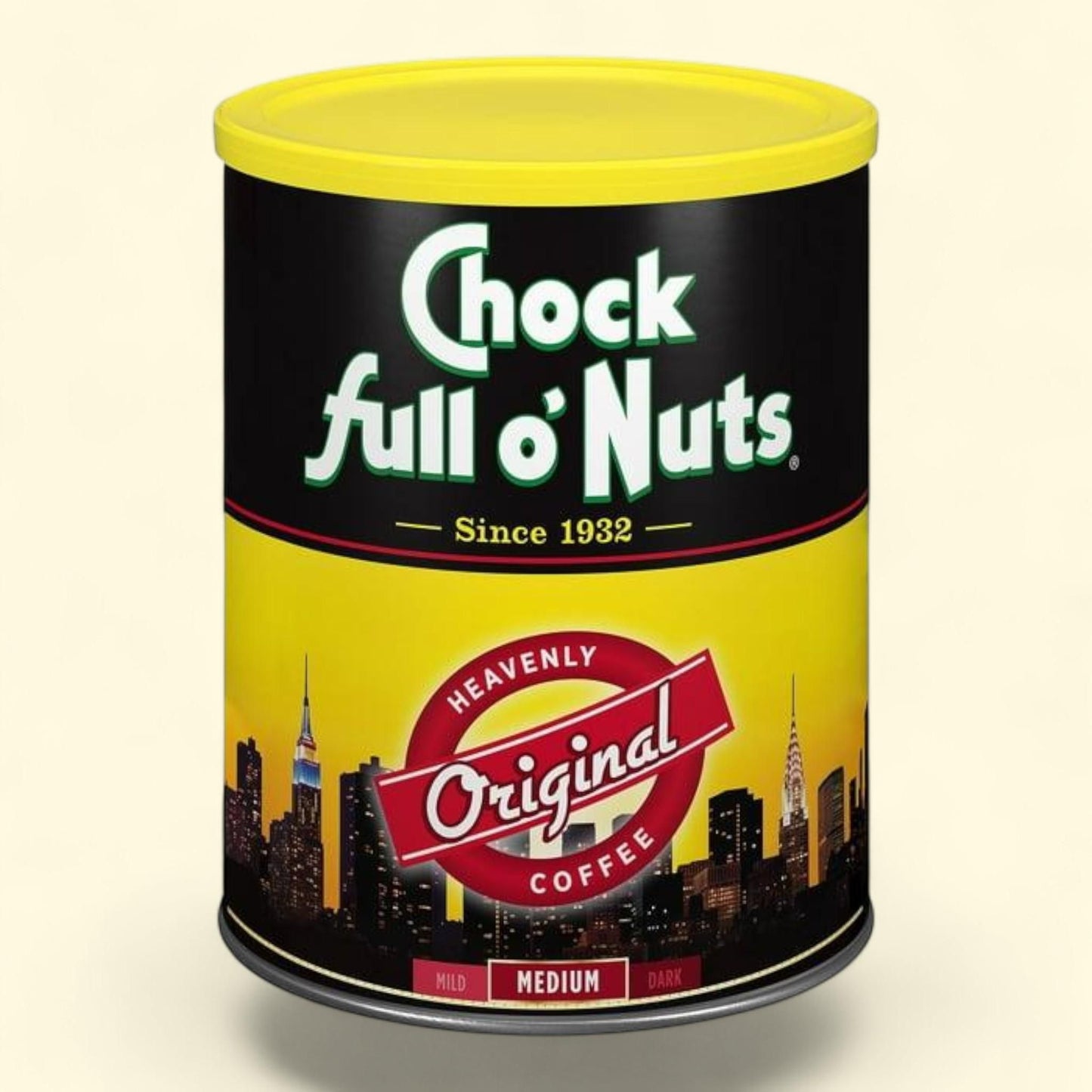 Chock full o'Nuts Ground Coffee, Original Blend, 48 oz.