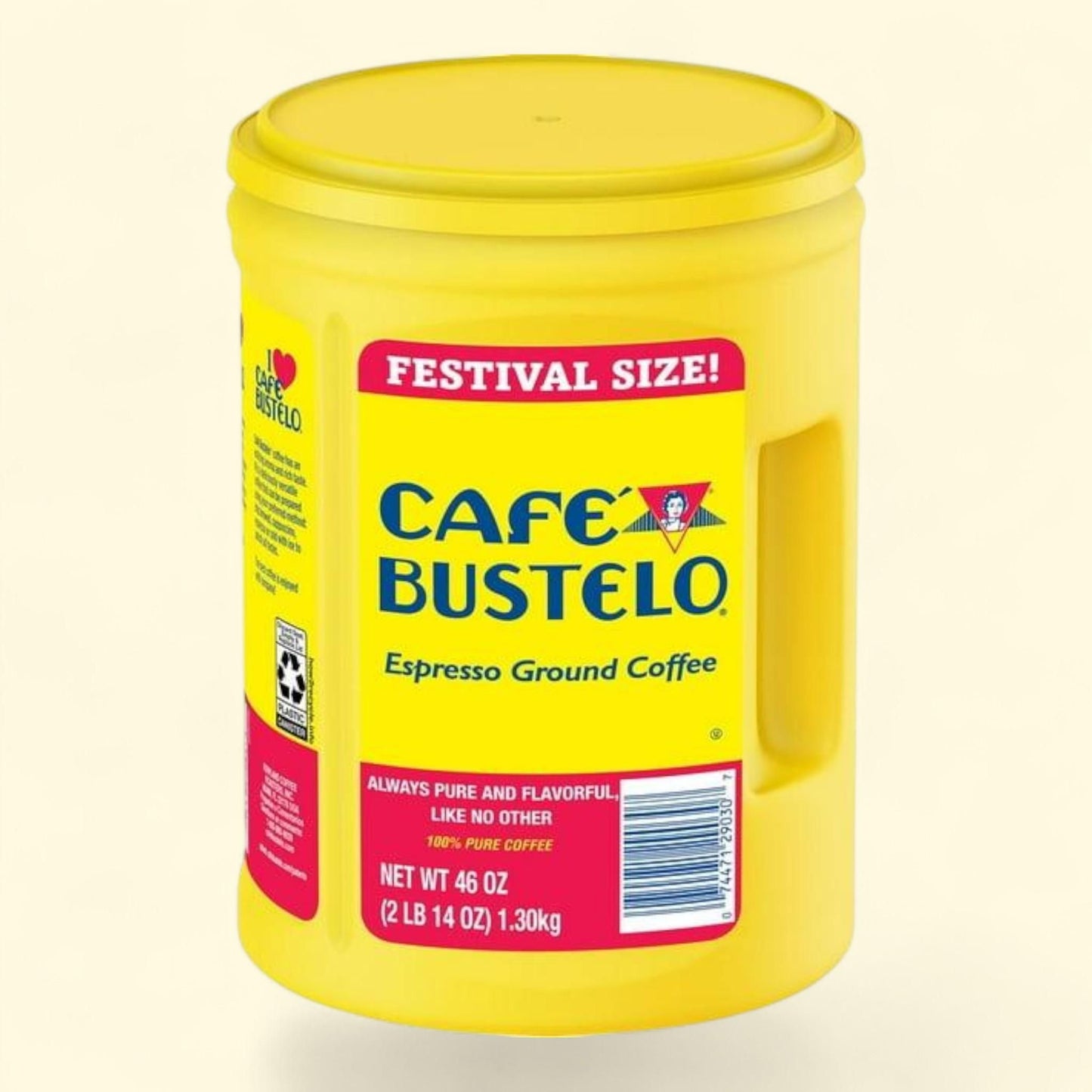 Café Bustelo Dark Roast Ground Coffee, Espresso 46 oz.