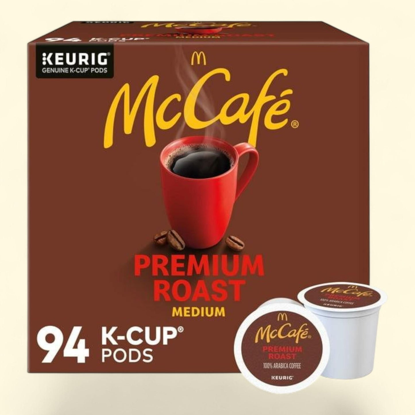 McCafe Premium Medium Roast K-Cup Coffee Pods, 94 ct.