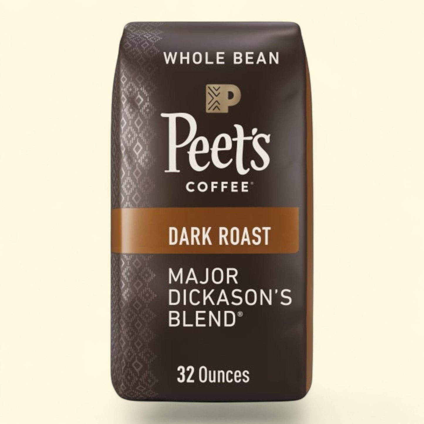 Peet's Coffee Major Dickason's Blend Coffee, Dark Roast, Whole Bean, 2 lbs