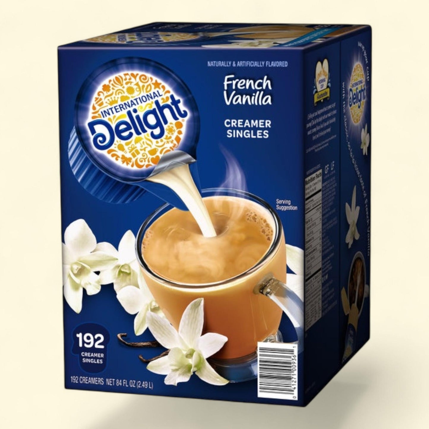 International Delight French Vanilla Liquid Creamer, 192-count