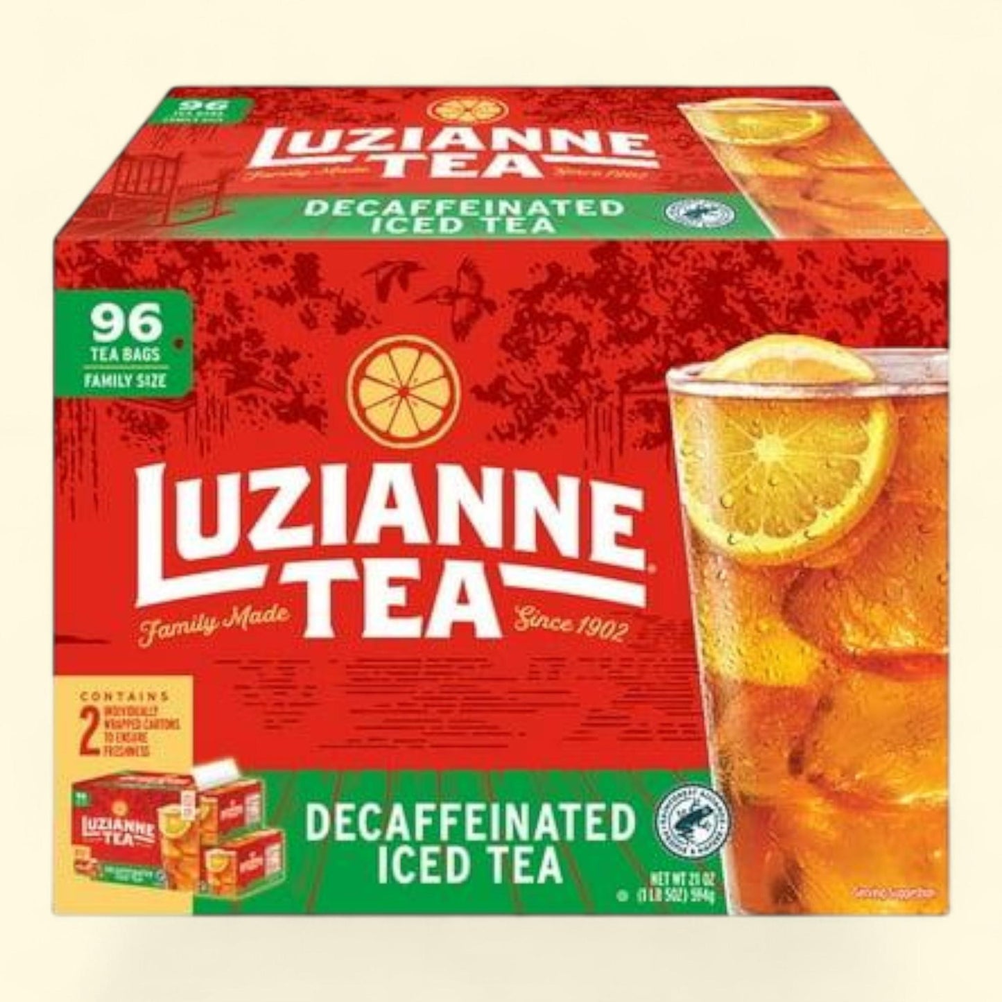 Luzianne Decaffeinated Tea, 96 ct.
