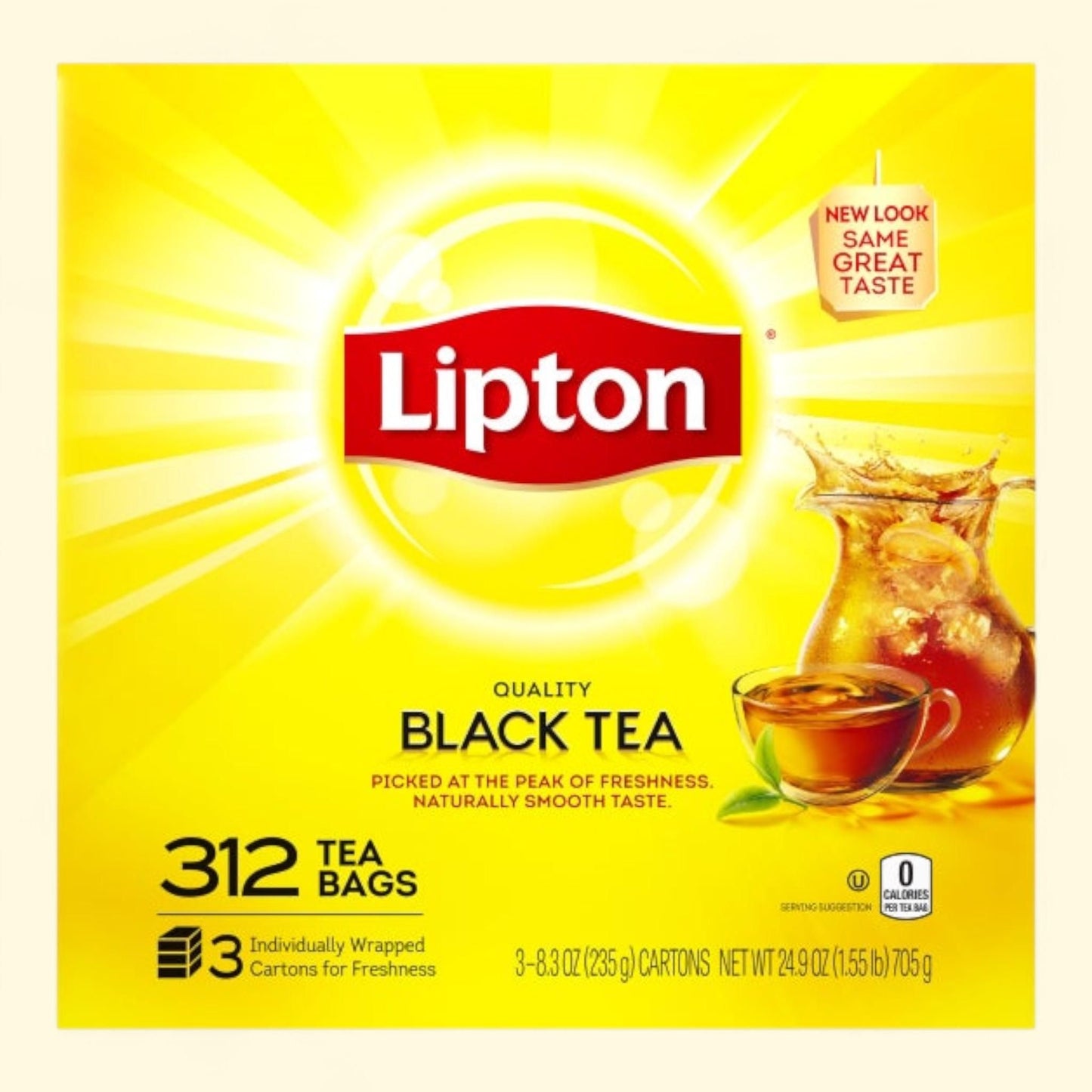 Lipton Original Tea Bags, 312 count