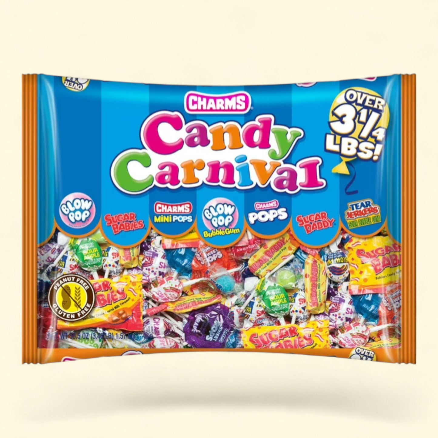 Charms Candy Carnival Assorted Bag Candy, 55.5 oz