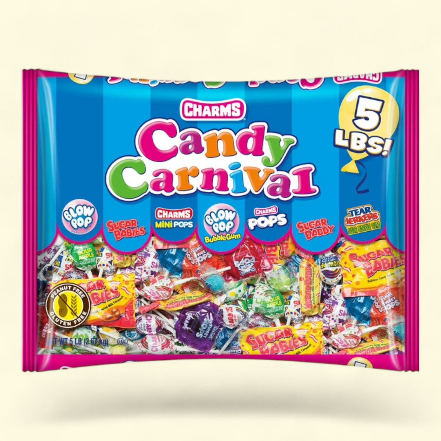 Charms Candy Carnival Assorted Bag Candy, 80 oz