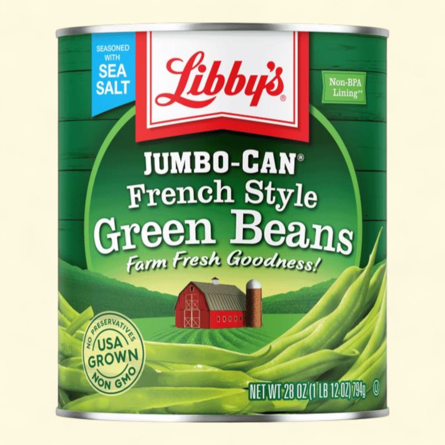 Libby's French Style Green Beans, 28 oz