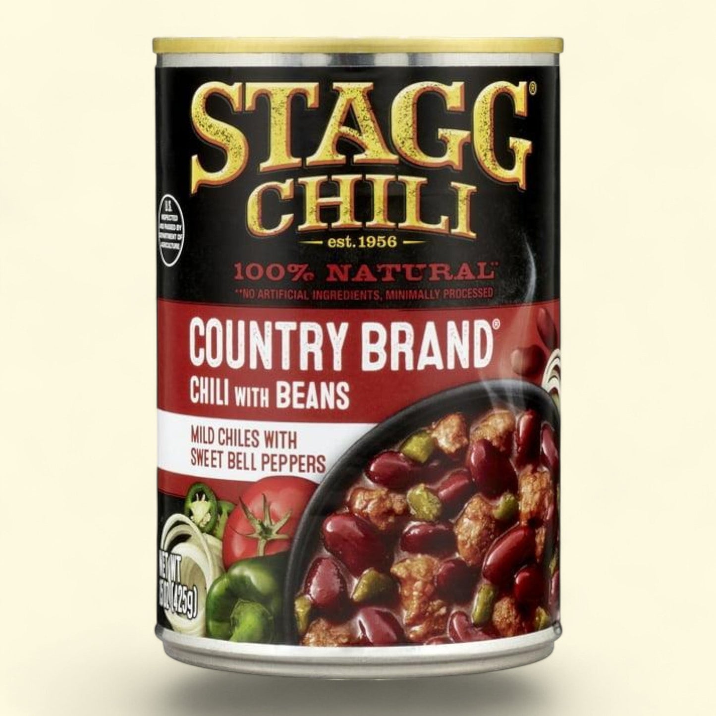 Stagg Country Chili with Beans, 15 oz