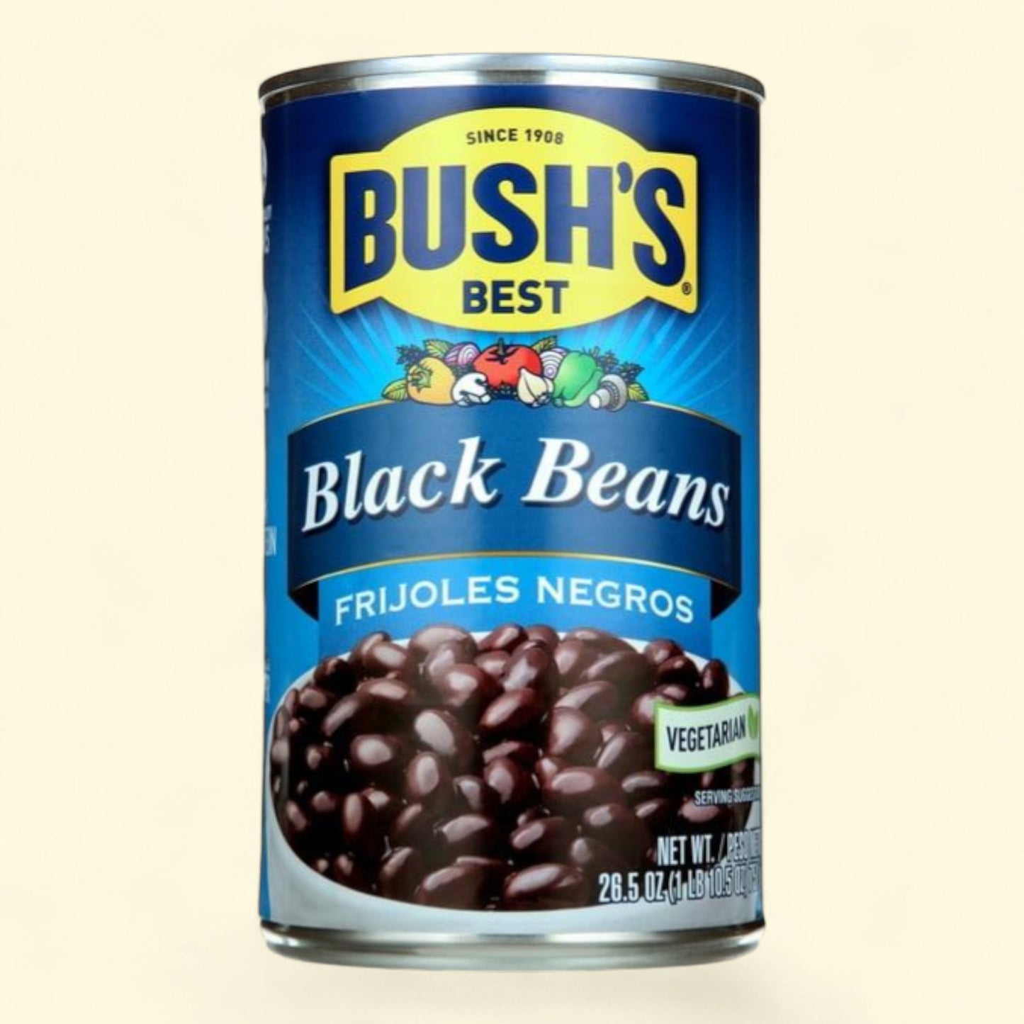 BUSH'S Black Beans, 26.5 oz