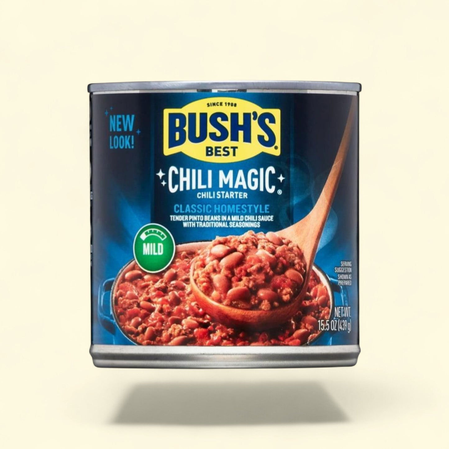 Bush's Homestyle Chili Magic, Canned Beans, 15.5 oz — authentic US product shipped worldwide by Treatspree