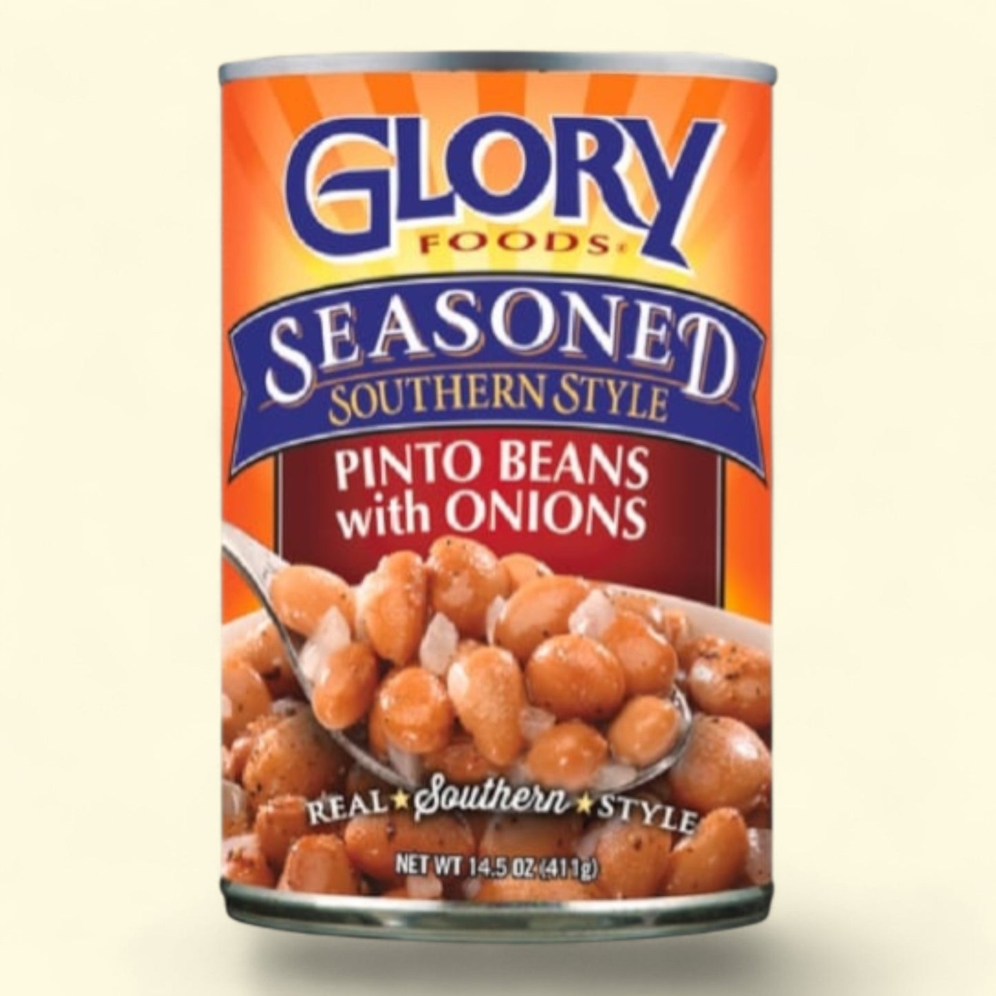 Glory Foods Seasoned Southern Style Pinto Beans, 15 oz