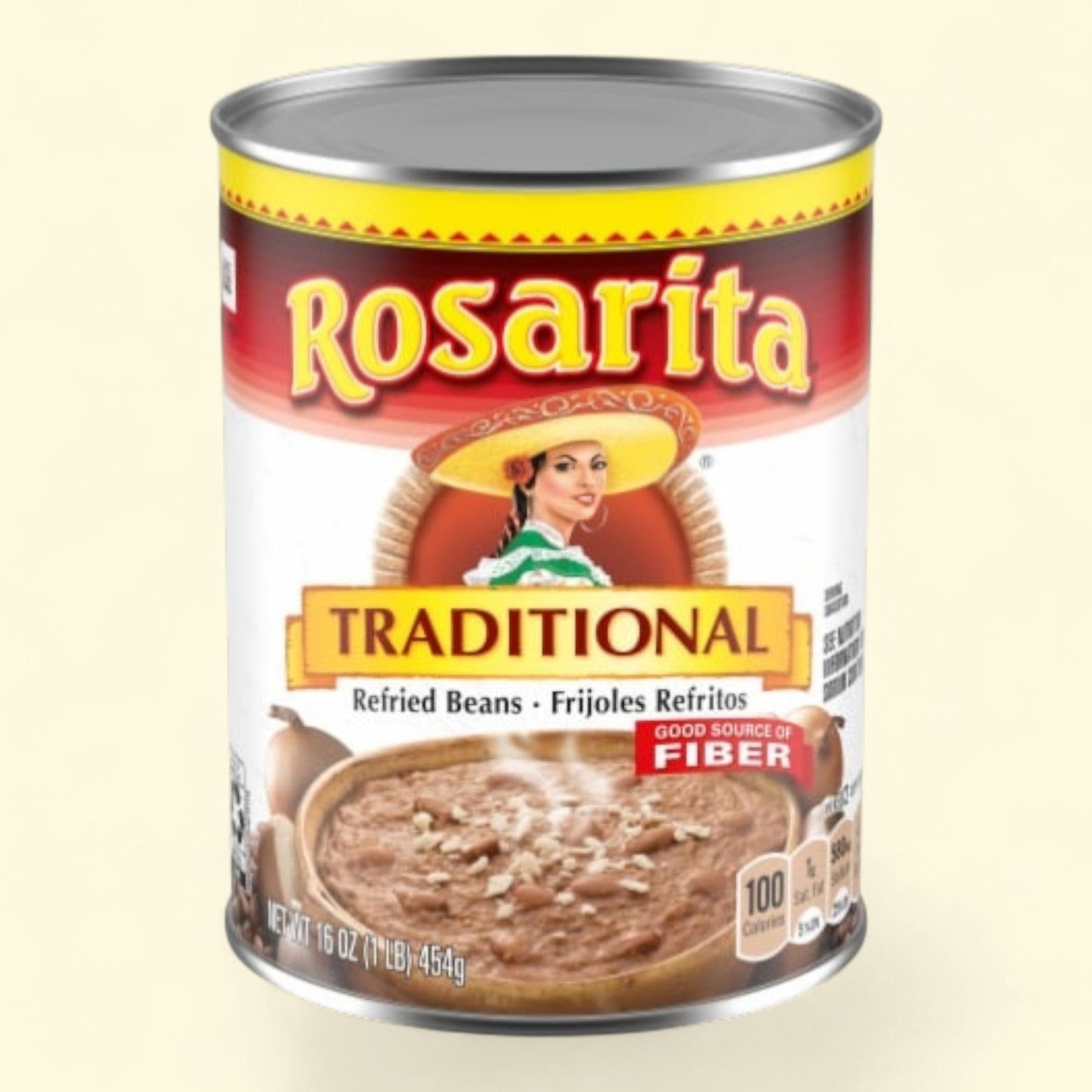 Rosarita Refried Beans, Traditional, 16 oz