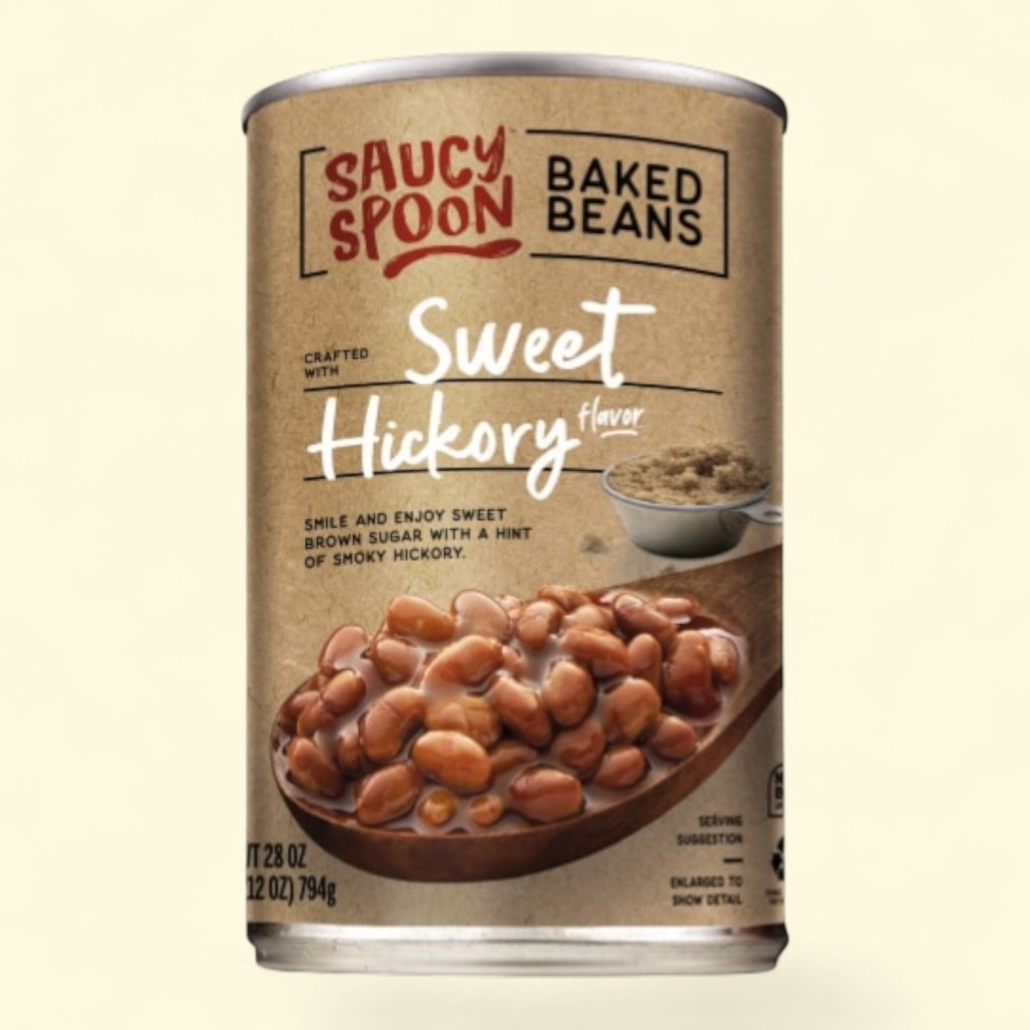 Haricots cuits au four « Sweet Hickory » de Saucy Spoon, 800 g