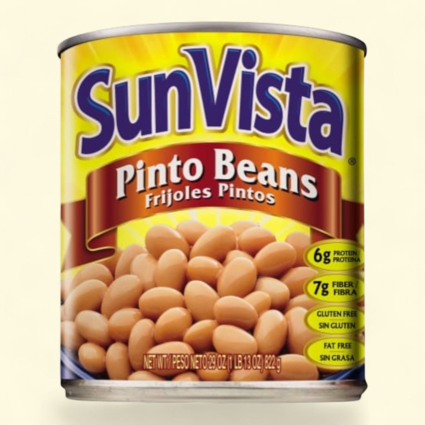 Sun Vista Pinto Beans, 29 oz — authentic US product shipped worldwide by Treatspree