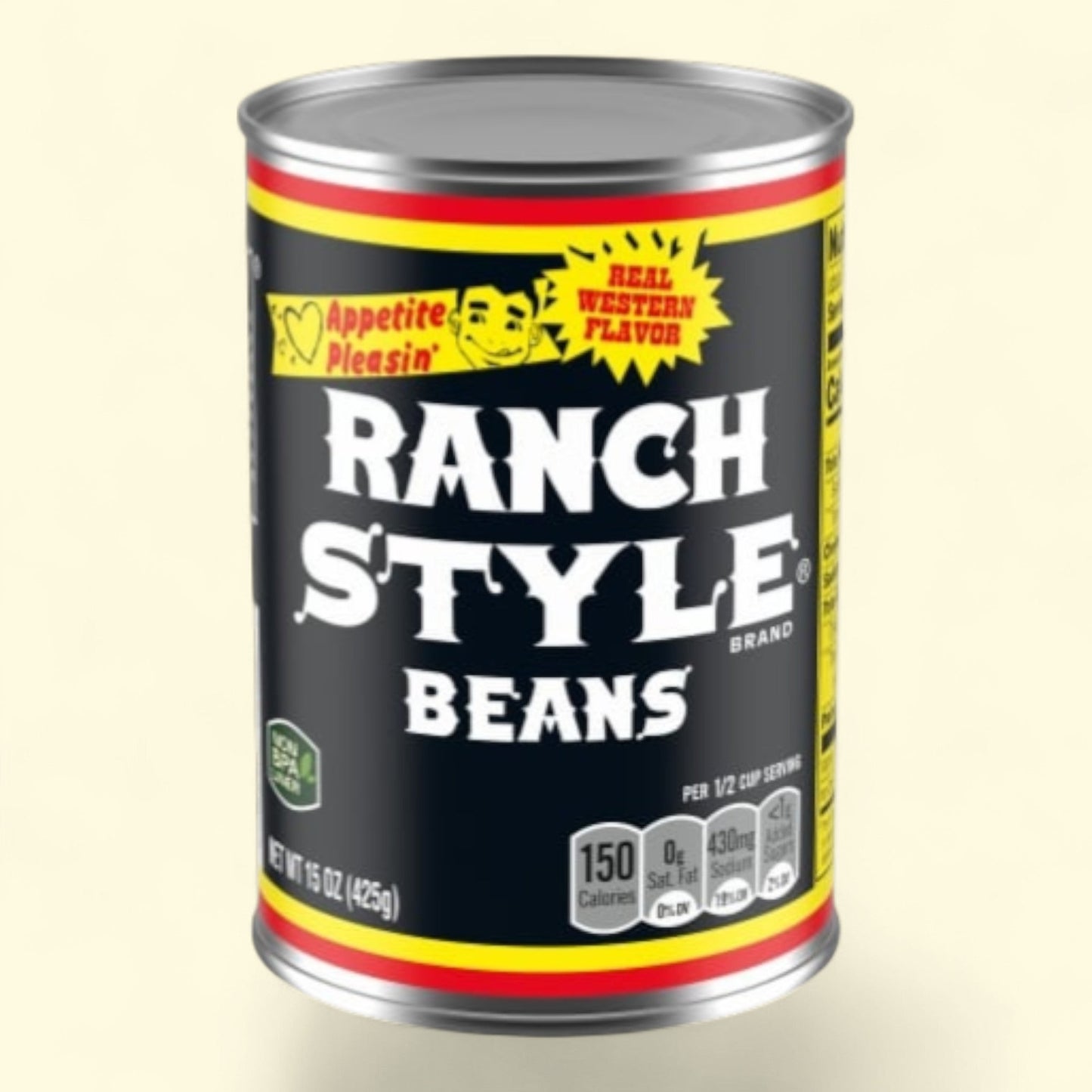 Ranch Style Pinto Beans, Canned, 15 oz