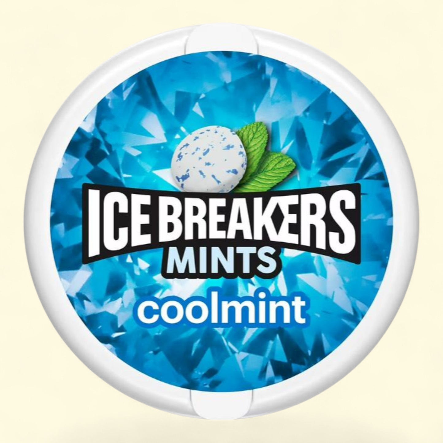 Ice Breakers Cool Mint Sugar Free Mints, 1.5 oz Tin