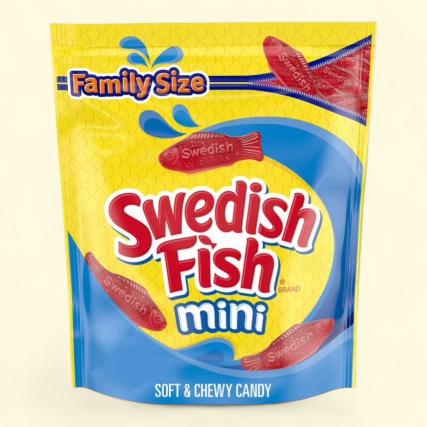 Bonbons moelleux et tendres SWEDISH FISH Mini, 816 g