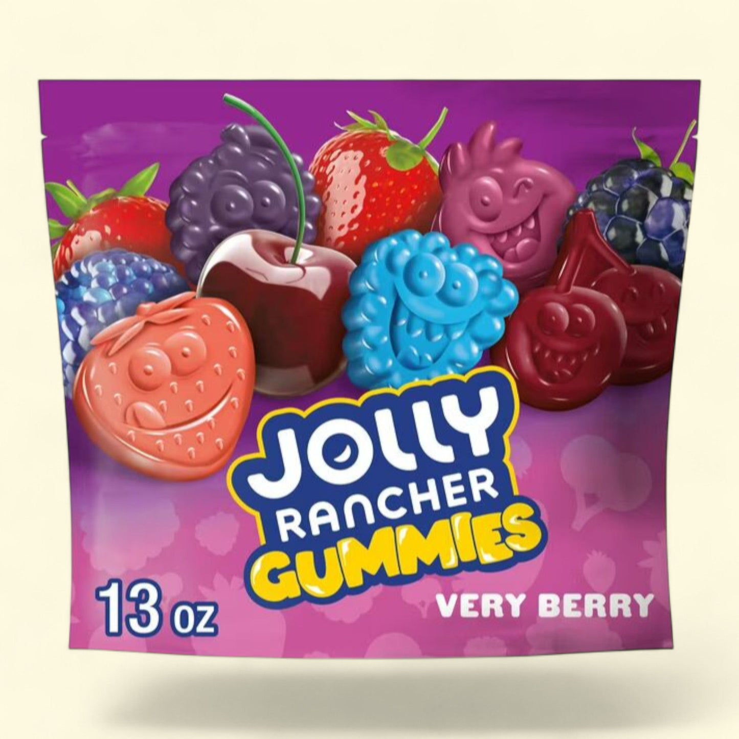 Bonbons gélifiés Jolly Rancher, assortiment aux saveurs de fruits « Very Berry », 370 g