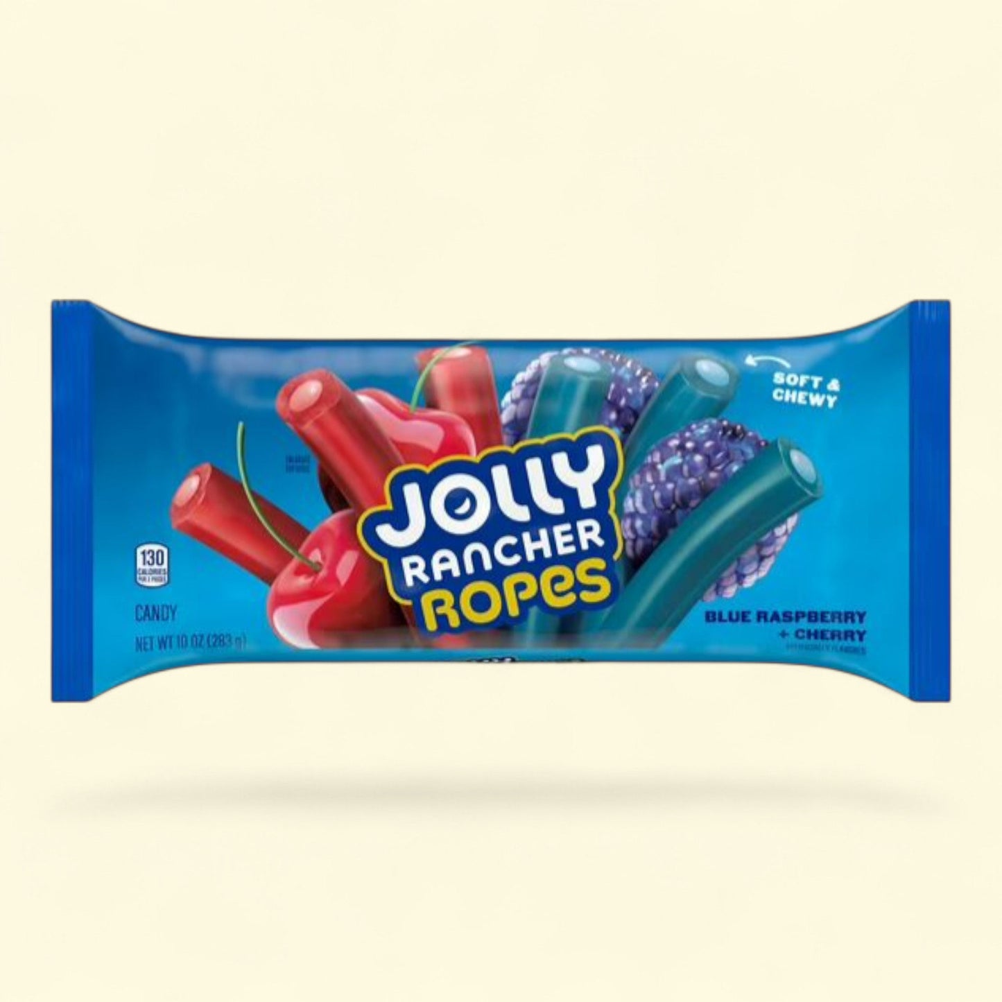 Bonbons Jolly Rancher Ropes, framboise bleue et cerise, 280 g