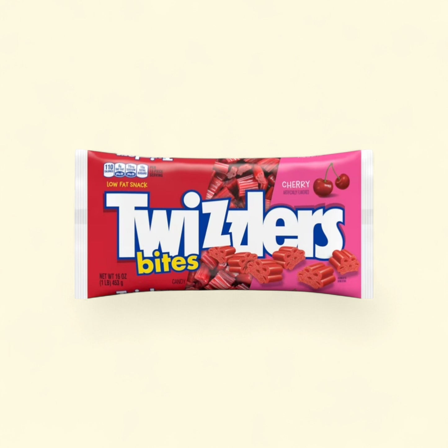 Twizzlers Bites Cherry Licorice Candy, 16 oz — authentic US product shipped worldwide by Treatspree