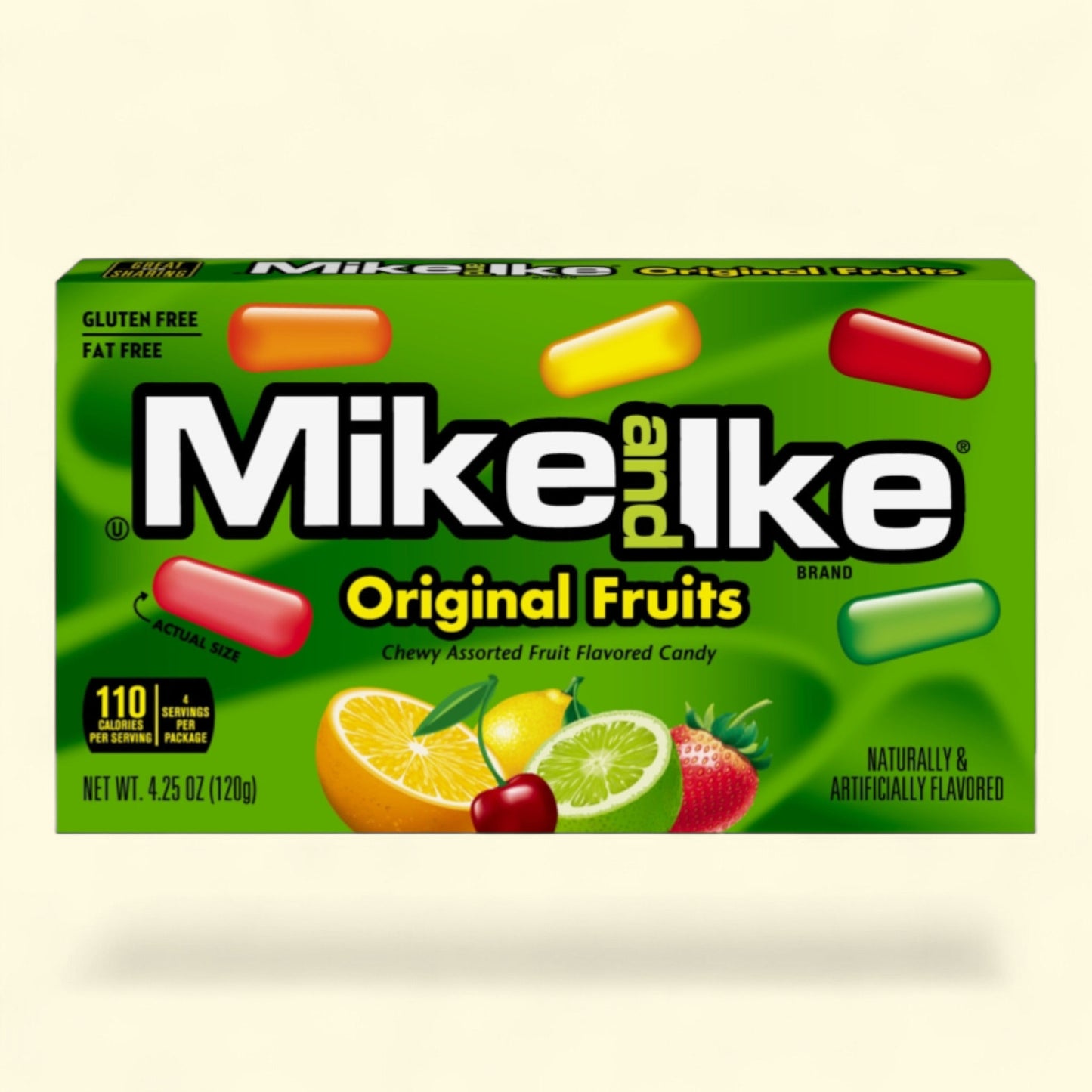 Mike & Ike Fruits originaux, 140 g
