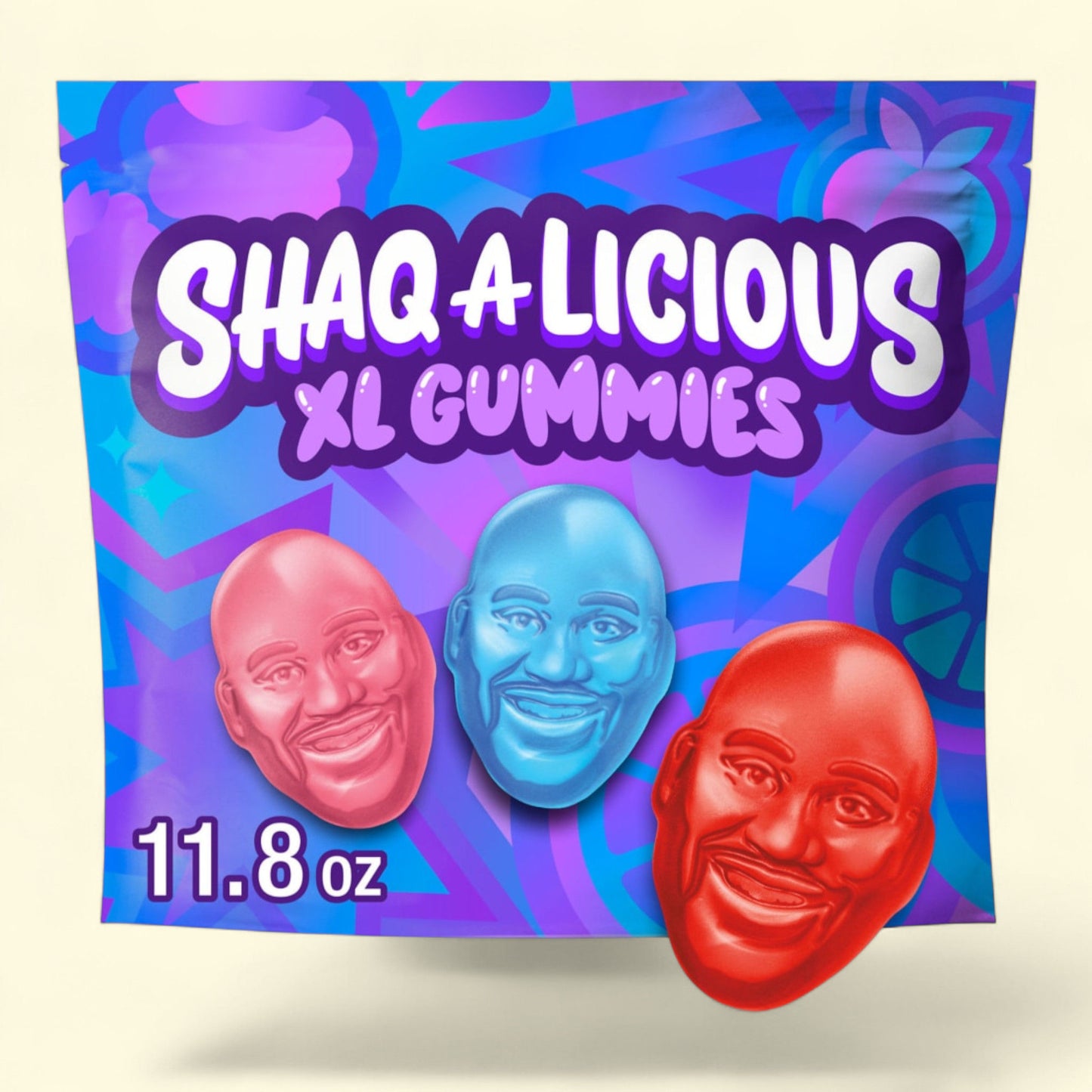 SHAQ-A-LICIOUS XL GUMMIES, saveur originale, 335 g