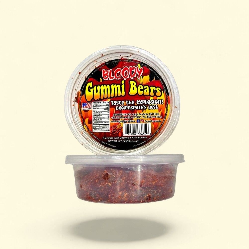 Bloody Gummy Bears - Assorted Flavors, 6.7 oz — authentic US product shipped worldwide by Treatspree