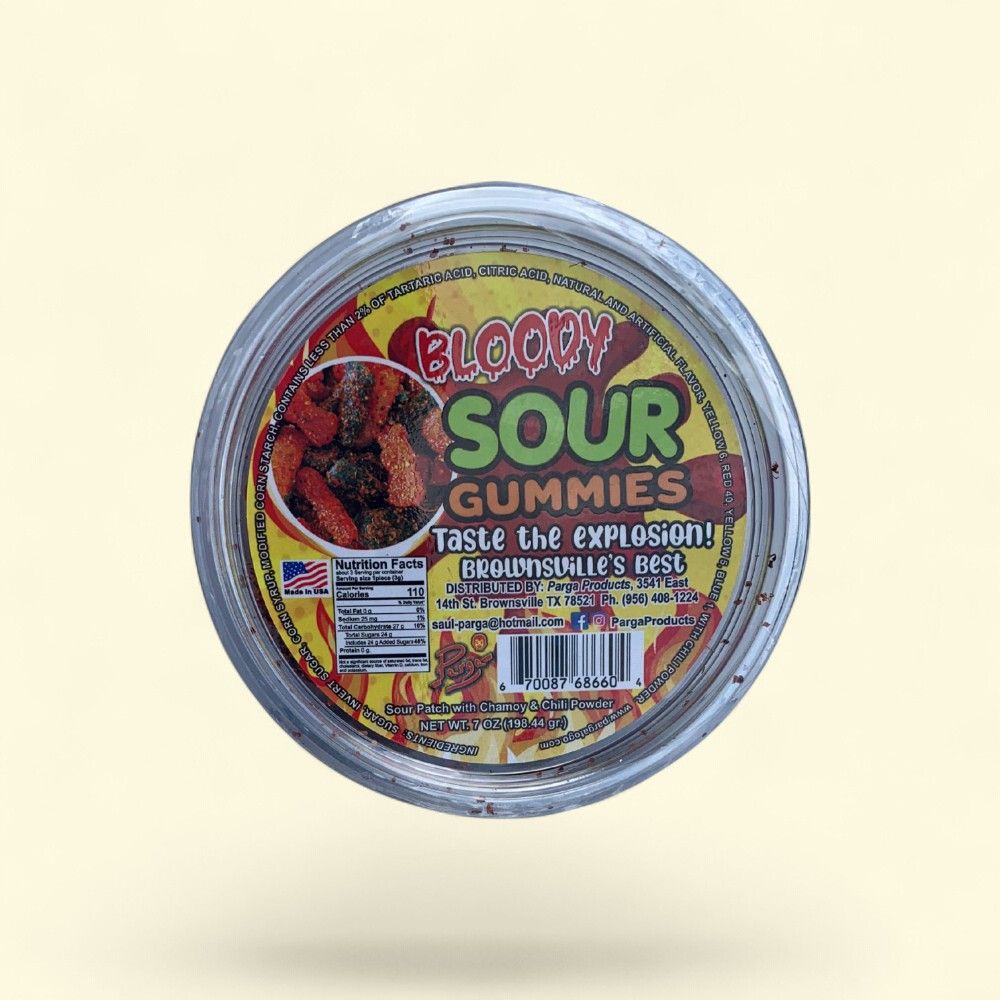 Sour Patch Kids Bloody Sour Gummies Candy 7oz — authentic US product shipped worldwide by Treatspree