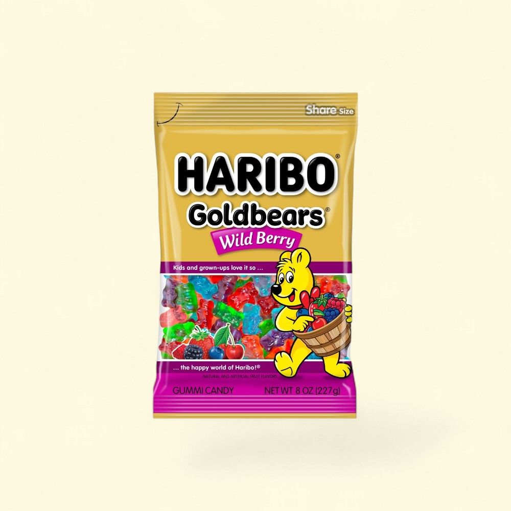 Haribo Goldbears Wilde Berry Gummies - 5oz — authentic US product shipped worldwide by Treatspree
