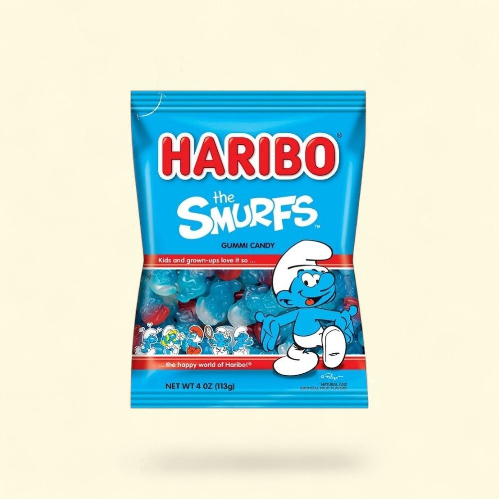 Haribo The Smurfs Gummy Candy — authentic US product shipped worldwide by Treatspree