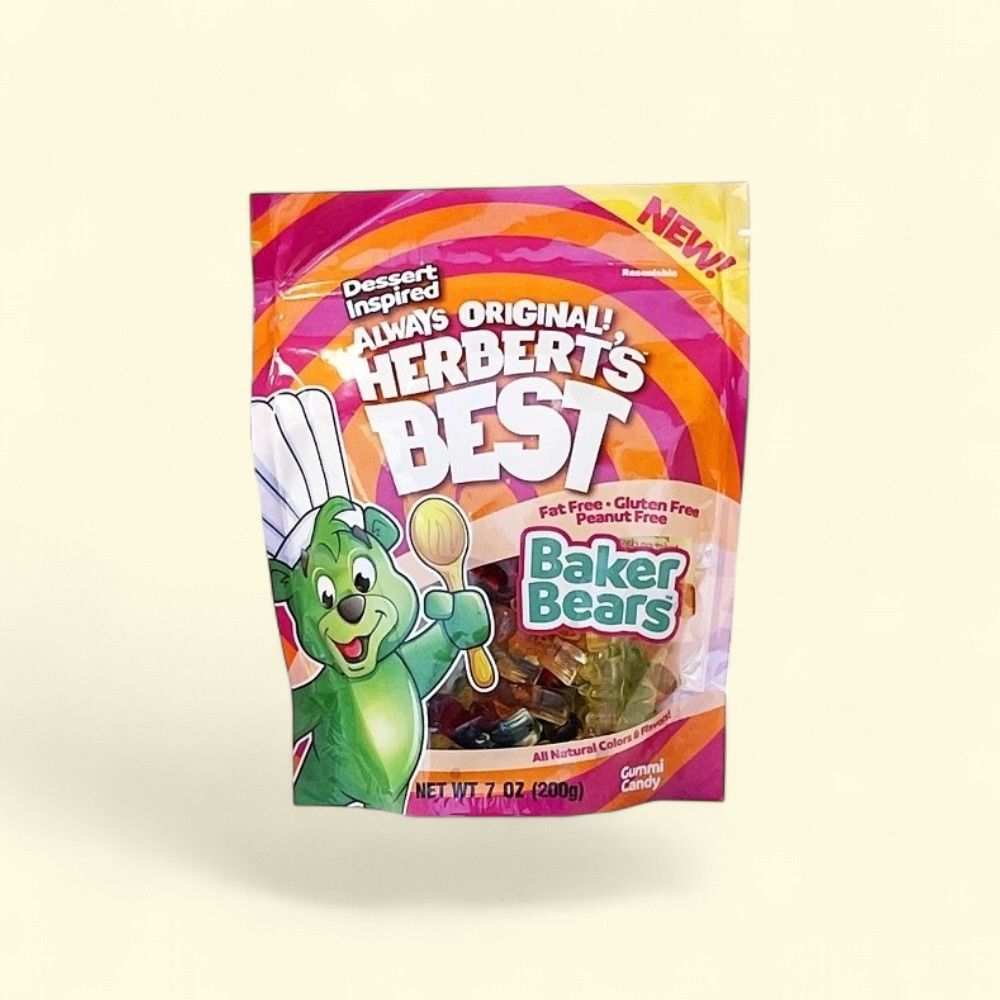 Herbert's Best Bakers Bears Gummi Candy, 7oz — authentic US product shipped worldwide by Treatspree