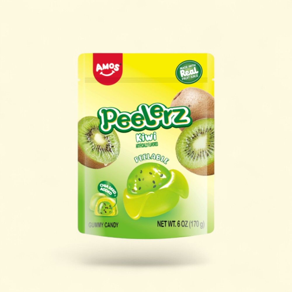 Peelerz Kiwi Gummy Candy (6oz) — authentic US product shipped worldwide by Treatspree