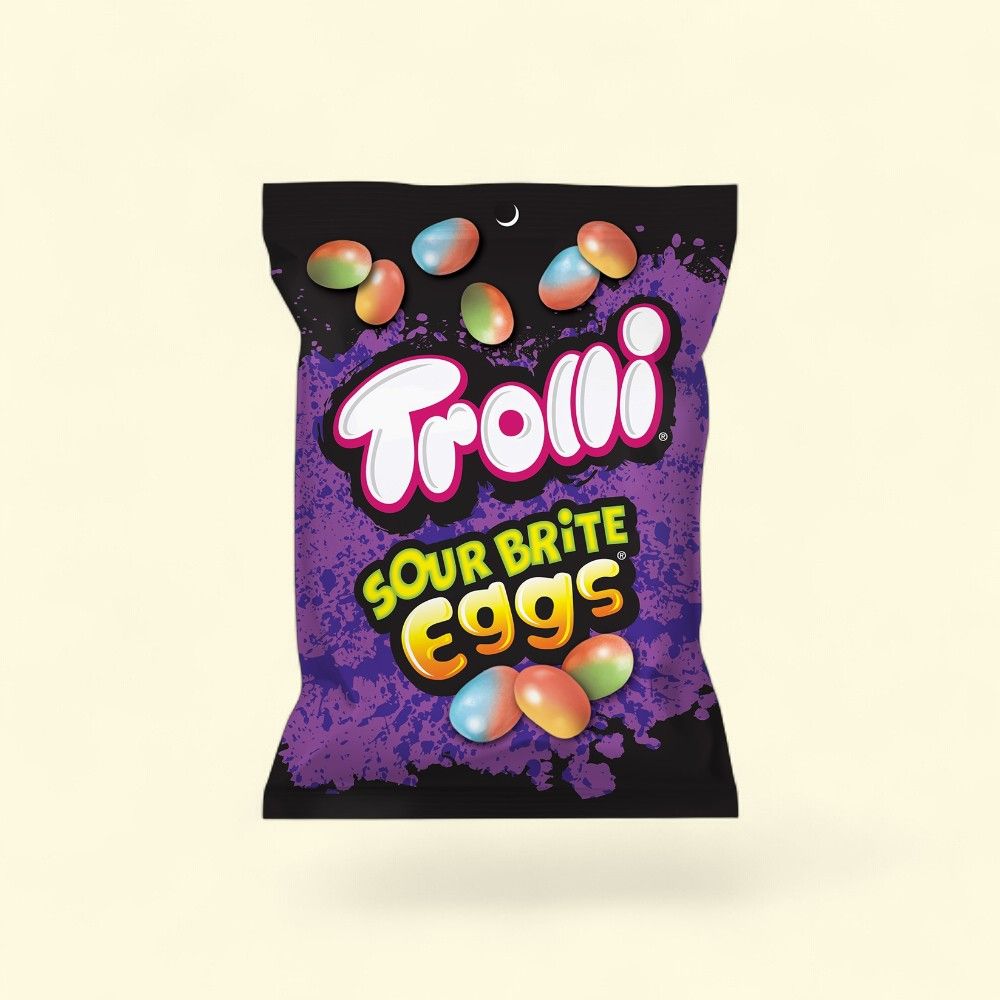 Trolli Sour Brite Eggs Gummy Candy, 4 oz Bag — authentic US product shipped worldwide by Treatspree