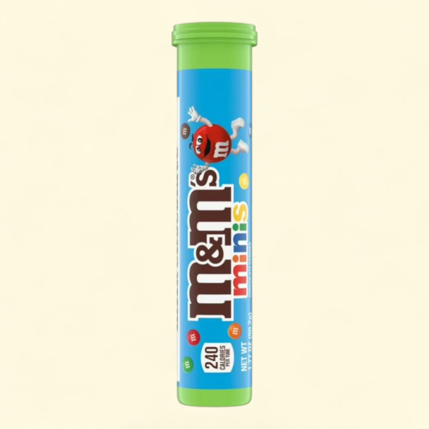 M&M's Minis Milk Chocolate Candy, 1.77 oz Mega Tube