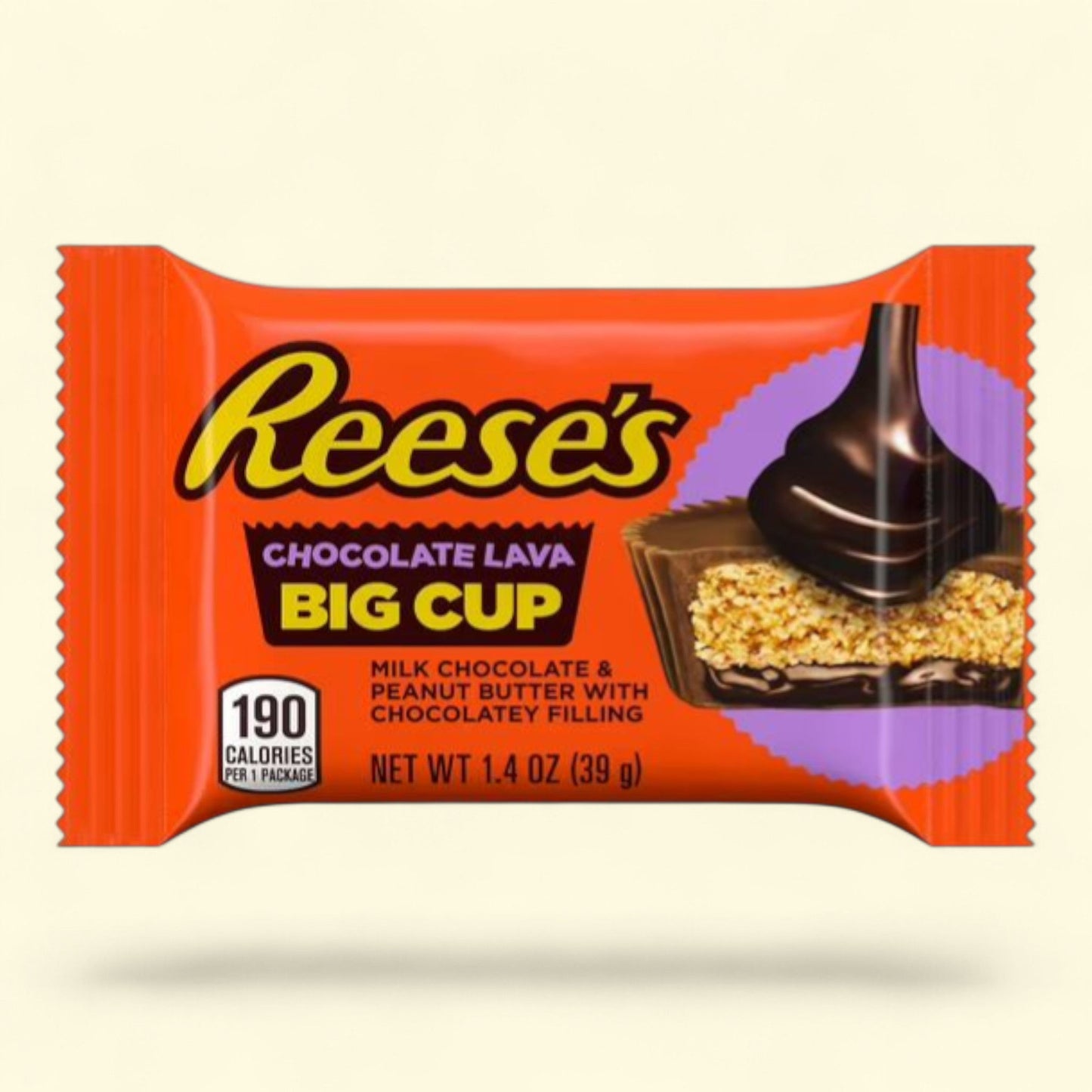 Reese's Big Cup Milk Chocolate Peanut Butter Cups, 1.4 oz Pack