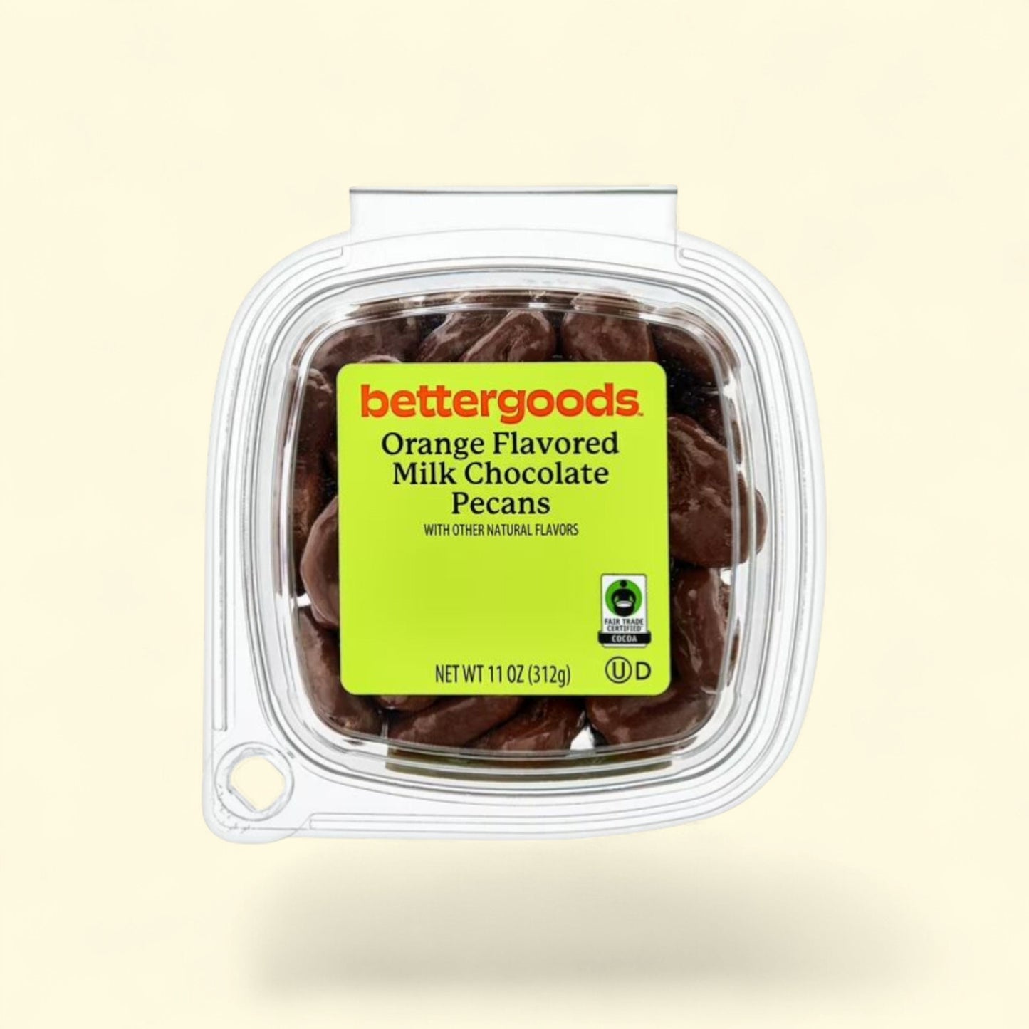 Bettergoods Orange Flavored Milk Chocolate Pecans, 11 oz — authentic US product shipped worldwide by Treatspree