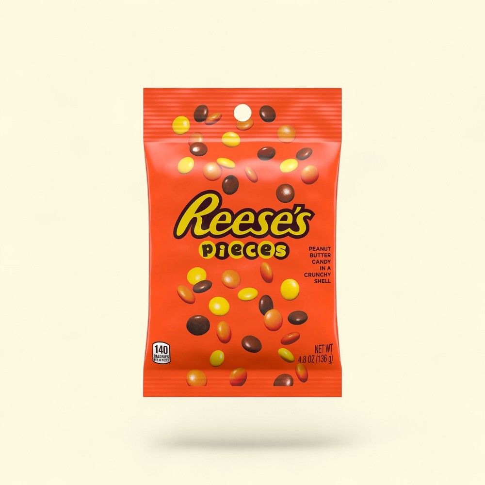 Reese's Pieces Peanut Butter Candy (4.8oz) — authentic US product shipped worldwide by Treatspree
