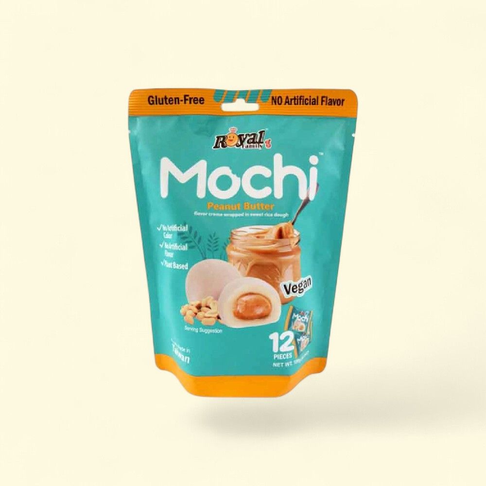 Royal Family Mochi Peanut Butter Flavor, 6.35oz — authentic US product shipped worldwide by Treatspree