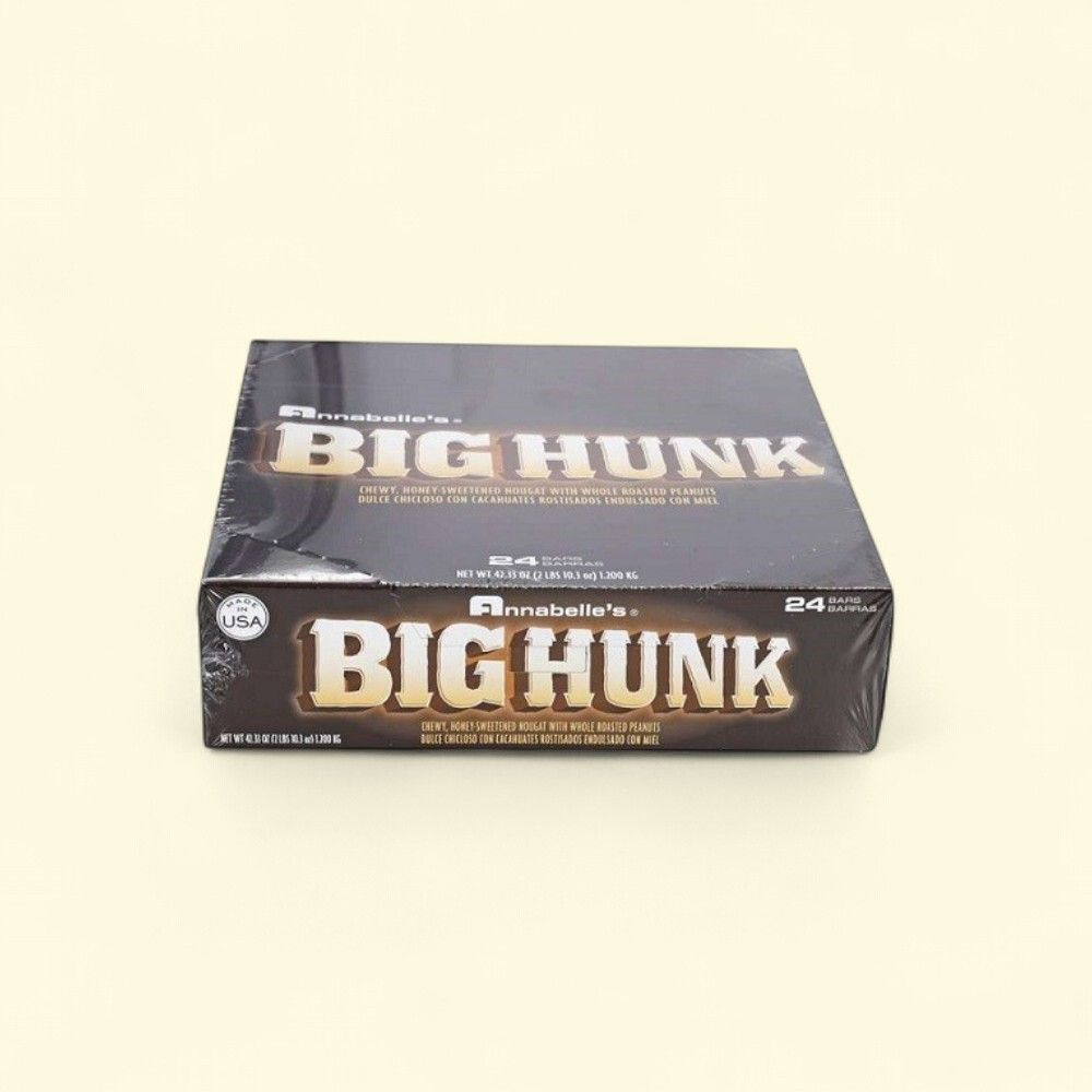 Big Hunk Regular Candy Bar, 24 Count — authentic US product shipped worldwide by Treatspree