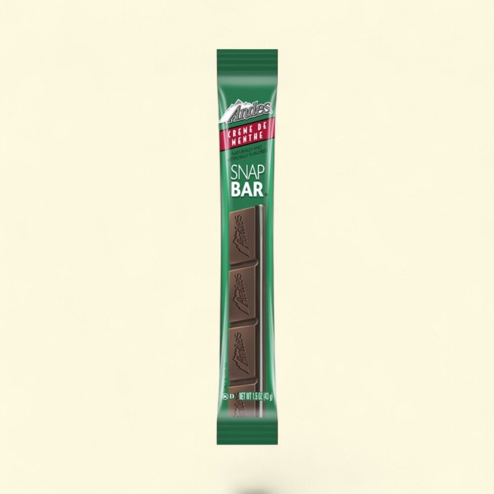 Andes Crème de Menthe Snap Bar, 24 Count Box — authentic US product shipped worldwide by Treatspree