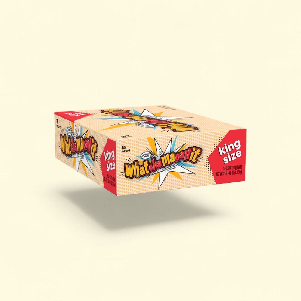 WHATCHAMACALLIT King Size Chocolate Bar (18 Count) — authentic US product shipped worldwide by Treatspree