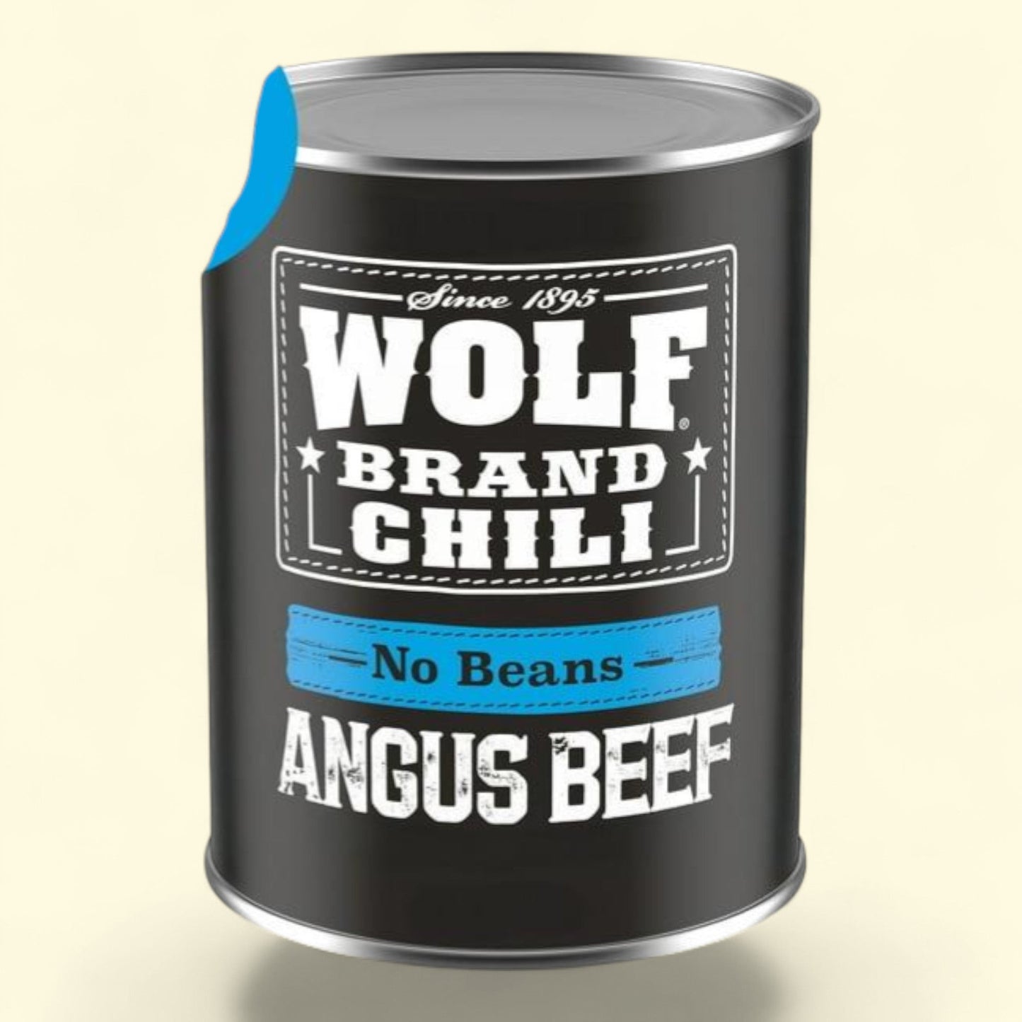 WOLF BRAND Angus No Beans Chili, 15 oz Can