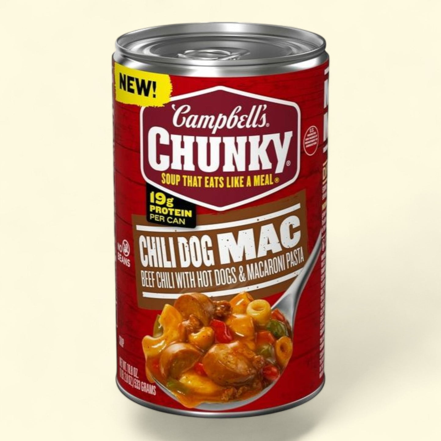 Campbell's Chunky Chili Dog Mac Soup, 18.8 oz