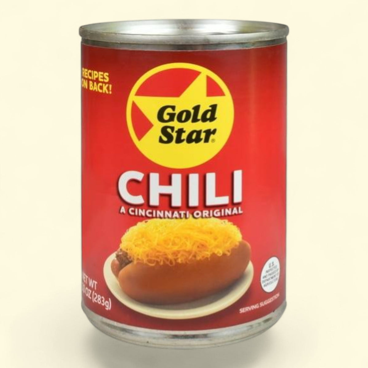 Gold Star Original Chili, 10 oz — authentic US product shipped worldwide by Treatspree