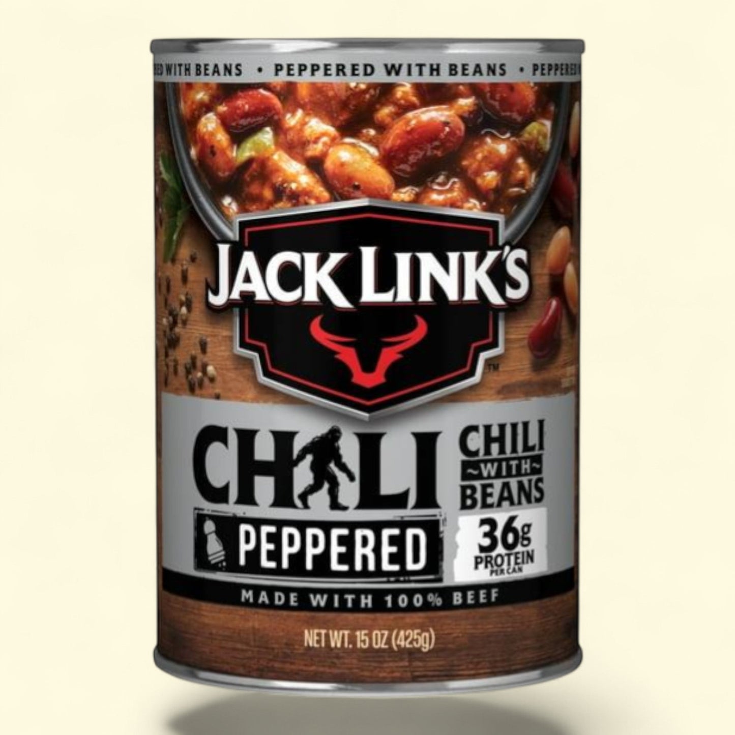 Jack Link's Peppered Chili with Beans, 15 Ounce