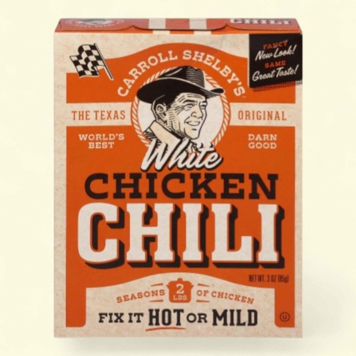 Carroll Shelby's White Chicken Chili Kit, 3 oz — authentic US product shipped worldwide by Treatspree