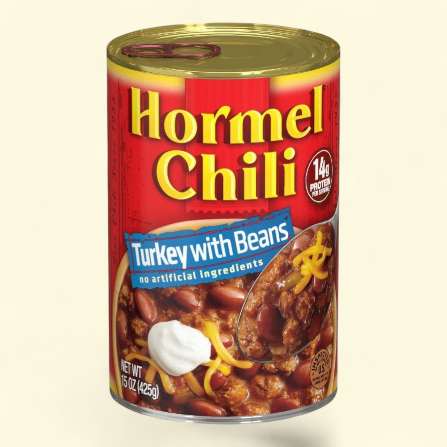 Hormel Turkey with Beans Chili, 15oz — authentic US product shipped worldwide by Treatspree