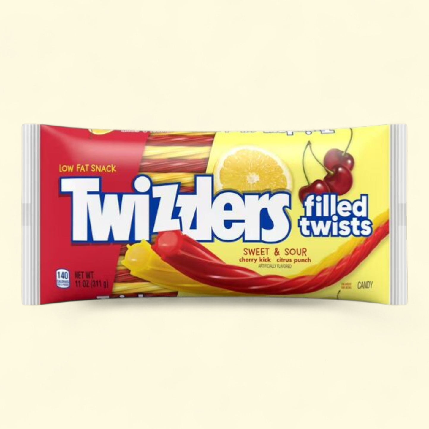 TWIZZLERS Twists fourrés, 312 g