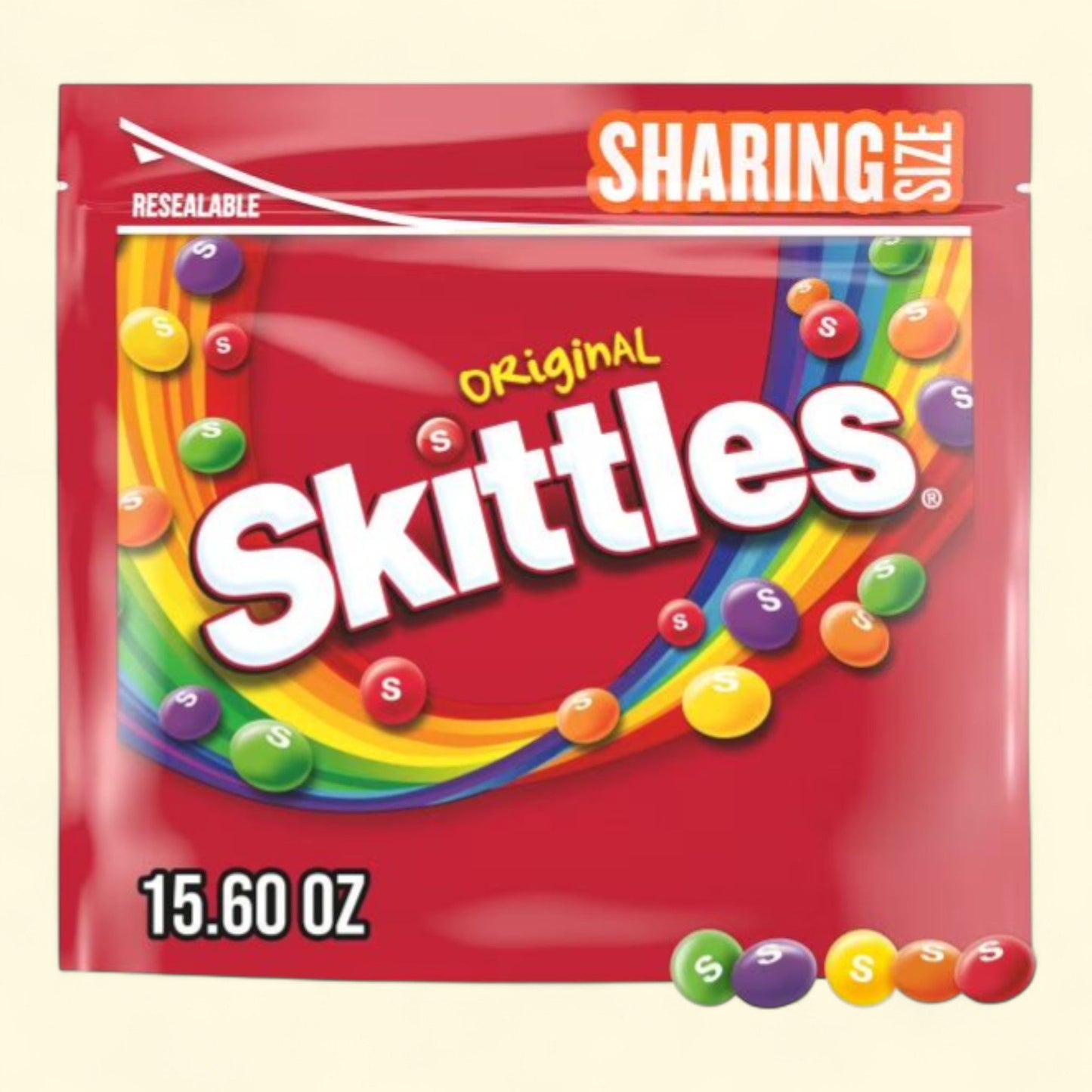 Bonbons Skittles Original, format à partager, 440 g