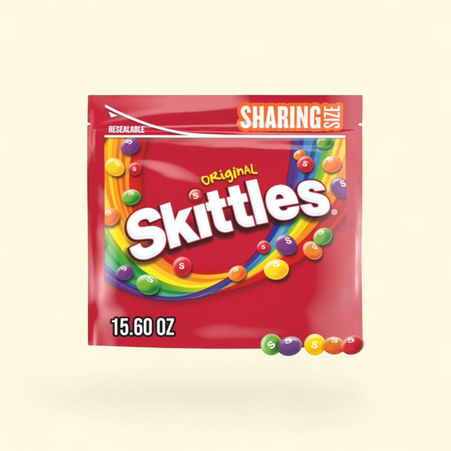 Skittles Original Candy, Sharing Size 15.6 oz. — authentic US product shipped worldwide by Treatspree